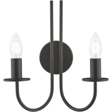 Dar Lighting Becca BEC0922 Aplique de perete 2x40w/e14