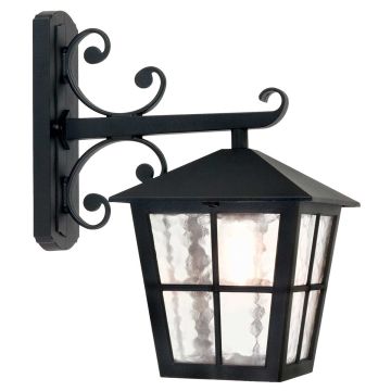 Elstead Lighting CANTERBURY BL52M-BLACK Aplique de perete 1x60W/E27 IP43