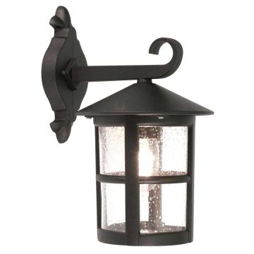 Elstead Lighting HEREFORD BL21-G-BLACK Aplique de perete 1x60W/E27 IP43