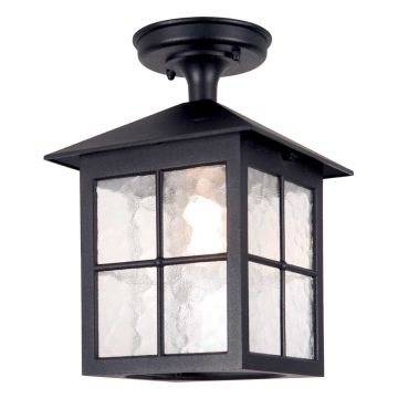 Elstead Lighting WINCHESTER BL18A-BLACK Lustră de tavan 1x60W/E27 IP43
