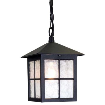 Elstead Lighting WINCHESTER BL18B-BLACK Lampă cu pendul 1x60W/E27 IP43