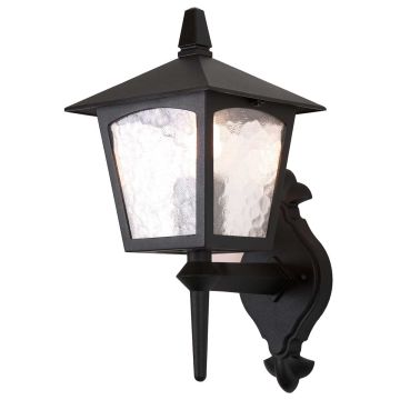 Elstead Lighting YORK BL5-BLACK Aplique de perete 1x60W/E27 IP43