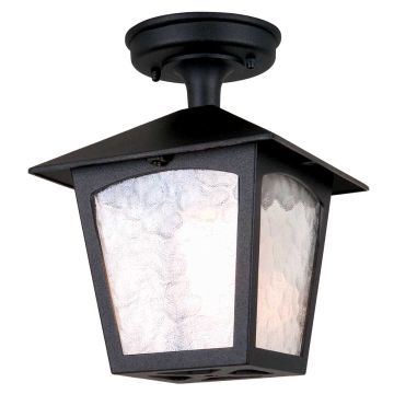 Elstead Lighting YORK BL6A-BLACK Lustră de tavan 1x60W/E27 IP23