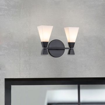 Elstead Lighting Bowtie BOWTIE-2-MB Aplique de perete 2x3 W/G9 3000 K 600 lm ip44