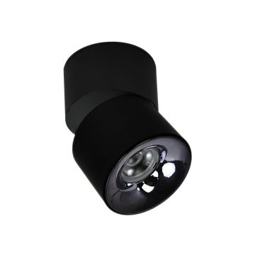 Light Prestige Brema LP-2626/1RM BK movable Lumină montată pe suprafață 1x10W/LED 3000K|4000K|6000K 873lm IP20