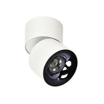 Light Prestige Brema LP-2626/1RM WH movable Lumină montată pe suprafață 1x10W/LED 3000K|4000K|6000K 873lm IP20