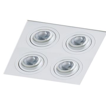 AZzardo CARO AZ2442 Lumină îngropată deasupra plafonului 4x50W/GU10 IP20