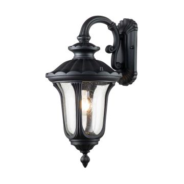 Elstead Lighting Chicago CC2-S-BK Aplique de perete 1x60W/E27 IP44