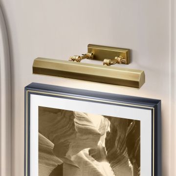Elstead Lighting CHAWTON CHAWTON-PLM-AB Lampă pentru tablou 2x40W/E14