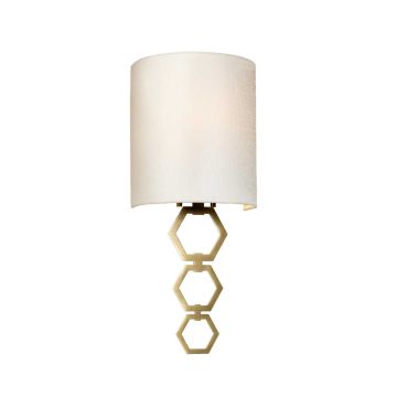 Elstead Lighting Clark CLARK-SMALL-AB Aplique de perete 1x60W/E27