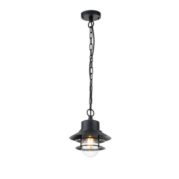 Elstead Lighting Copenhagen COPENHAGEN8-BK Lampă cu pendul 1x60W/E27 IP44