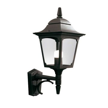 Elstead Lighting CHAPEL CP1-BLACK Aplique de perete 1x60W/E27 IP44