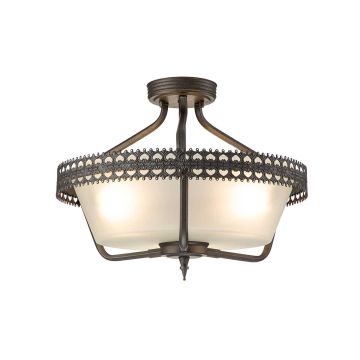 Elstead Lighting CROWN CROWN-SF Lampă de tavan 3x60W/E27