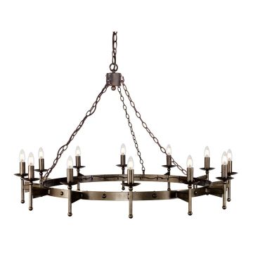 Elstead Lighting CROMWELL CW12-OLD-BRZ Candelabru 12x60W/E14