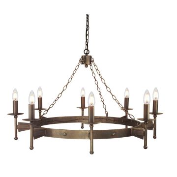 Elstead Lighting CROMWELL CW8-OLD-BRZ Candelabru 8x60W/E14