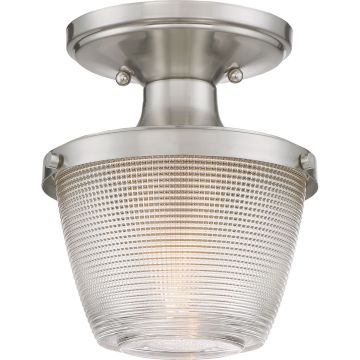 Quoizel DUBLIN QZS-DBN1707BN Lampă de tavan 1x60W/E27 IP44