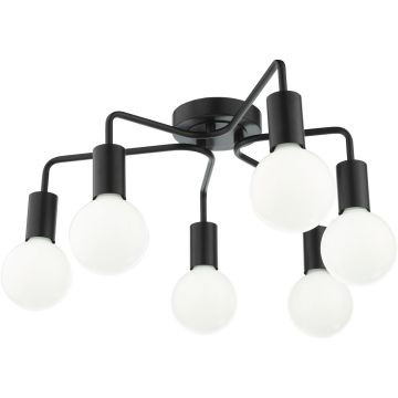 Dar Lighting Dena DEN0622 Lampă de tavan 6x60w/e27 ip20