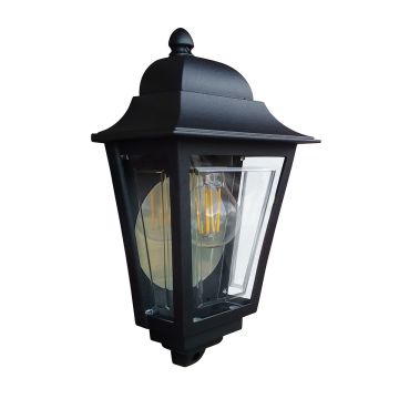 Elstead Lighting Deco Lane DECO-LANE7-BLACK Aplique de perete 1x60W/E27 IP44