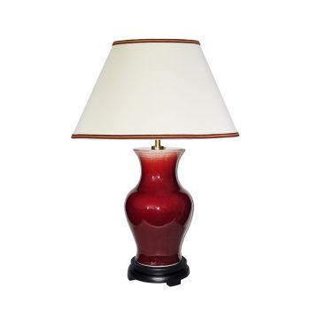 Elstead Lighting Oxblood DL-MAJIN-SMALL-TL-OXB Lampă de masă 1x60 W/E27