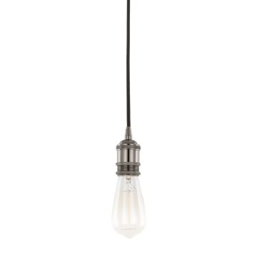 Italux CLASSO DS-M-034 SHINY BLACK Lampă cu pendul 1x60W/E27 IP20