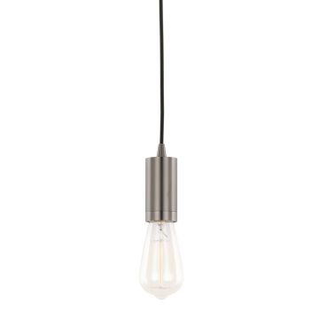 Italux MODERNA DS-M-038 MATT BLACK Lampă cu pendul 1x60W/E27 IP20