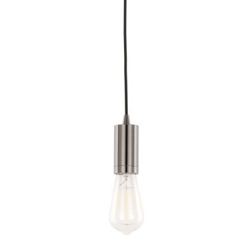Italux MODERNA DS-M-038 SHINY BLACK Lampă cu pendul 1x60W/E27 IP20