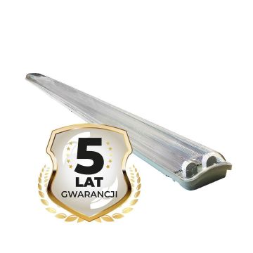 Eko-Light HERMETIC EKH1300 Corp de iluminat montat pe suprafață etanș 2x9W/G13 IP65