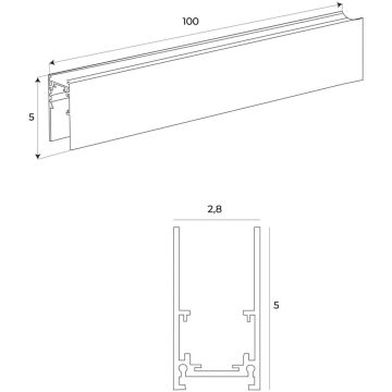 Maxlight MAX NT0009 Element de montare ip20