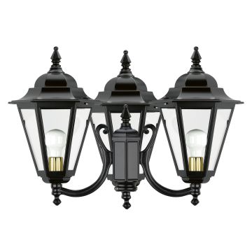 Novolux ELITE 6 096V-G05X1A-02 Corp de iluminat pentru felinar 3x70W/E27 IP43