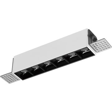 Novolux SIGMA 809F-L3806B-01 Lampă de tavan montată încastrat 1x15W/LED 2700K 772LM IP20