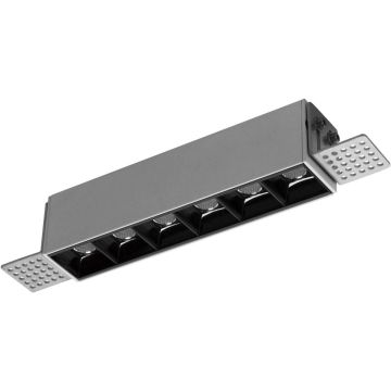 Novolux SIGMA 809F-L3806B4M-03 Lampă de tavan montată încastrat 1x4.5W/LED 2700K 772LM IP20