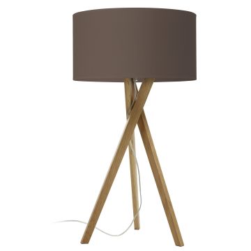 Novolux WOOD 621B-G05X1A-50 Lampă de masă 1x60W/E27 IP20