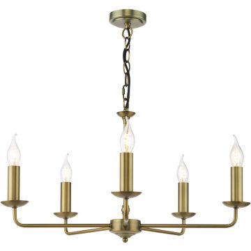 Dar Lighting Favian FAV0563 Candelabru 5x40w/E14