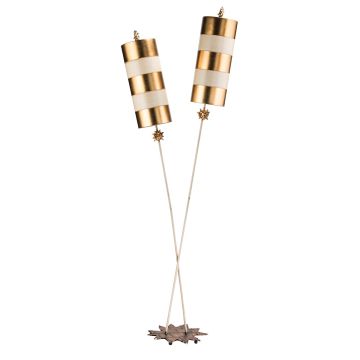 Flambeau NETTLE FB-NETTLELUX-G-FL Lampă de podea 2x60W/E27