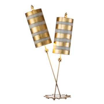 Flambeau NETTLE FB-NETTLELUX-G-TL Lampă de masă 2x60W/E27