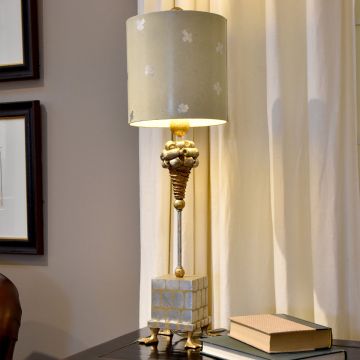 Flambeau POMPADOUR X FB-POMPADOURX-TL Lampă de masă 1x60W/E27