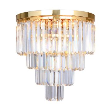 Zuma Line AMEDEO FC17106/4+1-GLD Lustră de tavan 5x40W/E14