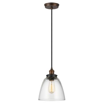Feiss BASKIN FE-BASKIN-P-B-BR Lampă cu pendul 1x60W/E27