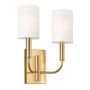 Feiss BRIANNA FE-BRIANNA2-BB Aplique de perete 2x60W/E14