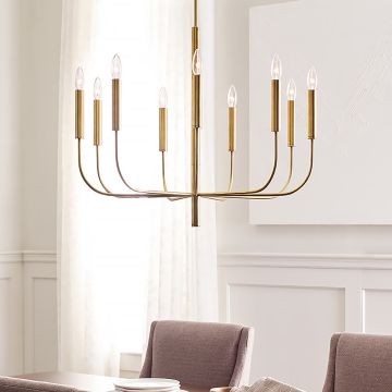 Feiss BRIANNA FE-BRIANNA9-BB Candelabru 9x60W/E14