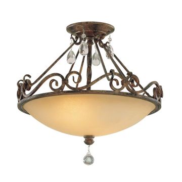Feiss Chateau FE-CHATEAU-SF Lustră de tavan 2x60W/E27