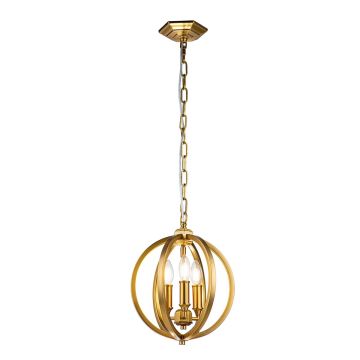 Feiss Corinne FE-CORINNE-3P-S-BB Lampă cu pendul 3x60W/E14