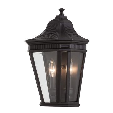 Feiss COTSWOLD LANE FE-COTSLN7-BK Aplique de perete 2x60W/E14 IP44
