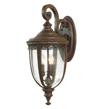 Feiss ENGLISH BRIDLE FE-EB2-L-BRB Aplique de perete 3x60W/E14 IP44