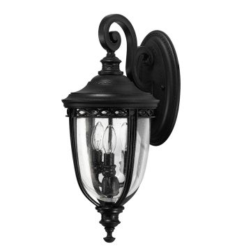 Feiss ENGLISH BRIDLE FE-EB2-M-BLK Aplique de perete 3x60W/E14 IP44