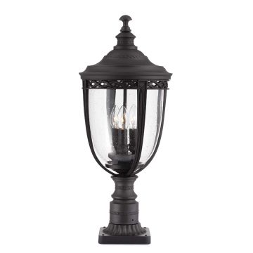 Feiss ENGLISH BRIDLE FE-EB3-L-BLK Lampă de podea 3x60W/E14 IP44