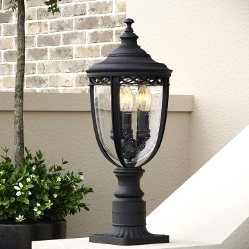 Feiss ENGLISH BRIDLE FE-EB3-M-BLK Lampă de podea 3x60W/E14 IP44