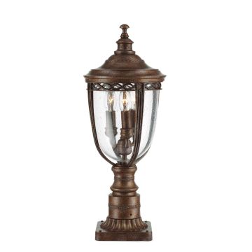 Feiss ENGLISH BRIDLE FE-EB3-M-BRB Lampă de podea 3x60W/E14 IP44