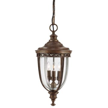 Feiss ENGLISH BRIDLE FE-EB8-L-BRB Lampă cu pendul 3x60W/E14 IP23