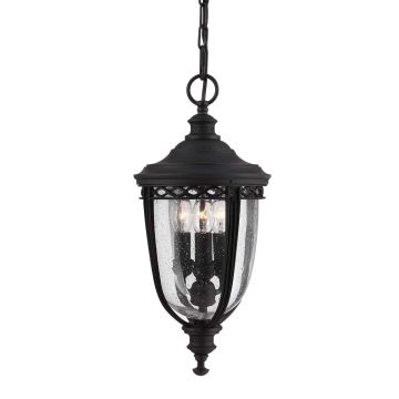 Feiss ENGLISH BRIDLE FE-EB8-M-BLK Lampă cu pendul 3x60W/E14 IP23